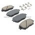 1001-0908M by MPA ELECTRICAL - Quality-Built Premium Semi-Metallic Brake Pads w/ Hardware