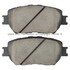 1001-0908C by MPA ELECTRICAL - Quality-Built Premium Ceramic Brake Pads w/ Hardware