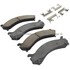 1001-0909M by MPA ELECTRICAL - Quality-Built Premium Semi-Metallic Brake Pads w/ Hardware