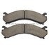 1001-0909M by MPA ELECTRICAL - Quality-Built Premium Semi-Metallic Brake Pads w/ Hardware