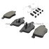 1001-0915BM by MPA ELECTRICAL - Quality-Built Premium Semi-Metallic Brake Pads w/ Hardware