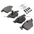 1001-0918C by MPA ELECTRICAL - Quality-Built Premium Ceramic Brake Pads w/ Hardware