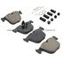 1001-0919AM by MPA ELECTRICAL - Quality-Built Premium Semi-Metallic Brake Pads w/ Hardware