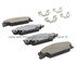 1001-0922C by MPA ELECTRICAL - Quality-Built Disc Brake Pad, Premium, Ceramic, with Hardware