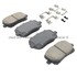 1001-0923C by MPA ELECTRICAL - Quality-Built Premium Ceramic Brake Pads w/ Hardware