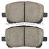 1001-0923C by MPA ELECTRICAL - Quality-Built Premium Ceramic Brake Pads w/ Hardware