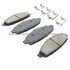 1001-0931C by MPA ELECTRICAL - Quality-Built Disc Brake Pad, Premium, Ceramic, with Hardware