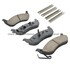 1001-0932M by MPA ELECTRICAL - Quality-Built Premium Disc Brake Pad Set - Semi-Metallic, with Hardware