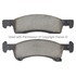 1001-0934M by MPA ELECTRICAL - Quality-Built Premium Disc Brake Pad Set - Semi-Metallic, with Hardware