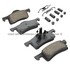 1001-0935M by MPA ELECTRICAL - Quality-Built Premium Semi-Metallic Brake Pads w/ Hardware