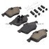 1001-0939C by MPA ELECTRICAL - Quality-Built Premium Ceramic Brake Pads w/ Hardware