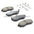 1001-0941M by MPA ELECTRICAL - Quality-Built Premium Semi-Metallic Brake Pads w/ Hardware