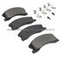 1001-0945M by MPA ELECTRICAL - Quality-Built Premium Disc Brake Pad Set - Semi-Metallic, with Hardware