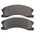 1001-0945M by MPA ELECTRICAL - Quality-Built Premium Disc Brake Pad Set - Semi-Metallic, with Hardware