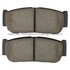 1001-0954C by MPA ELECTRICAL - Quality-Built Premium Ceramic Brake Pads w/ Hardware