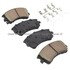 1001-0957C by MPA ELECTRICAL - Quality-Built Premium Ceramic Brake Pads w/ Hardware