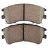 1001-0957C by MPA ELECTRICAL - Quality-Built Premium Ceramic Brake Pads w/ Hardware