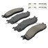 1001-0965C by MPA ELECTRICAL - Quality-Built Premium Ceramic Brake Pads w/ Hardware