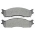 1001-0965M by MPA ELECTRICAL - Quality-Built Premium Semi-Metallic Brake Pads w/ Hardware