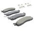 1001-0965M by MPA ELECTRICAL - Quality-Built Premium Semi-Metallic Brake Pads w/ Hardware