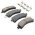 1001-0974C by MPA ELECTRICAL - Quality-Built Disc Brake Pad, Premium, Ceramic, with Hardware