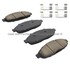 1001-0997C by MPA ELECTRICAL - Quality-Built Disc Brake Pad, Premium, Ceramic, with Hardware