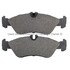 1001-1006M by MPA ELECTRICAL - Quality-Built Premium Disc Brake Pad Set - Semi-Metallic, with Hardware