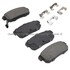 1001-1008M by MPA ELECTRICAL - Quality-Built Premium Semi-Metallic Brake Pads w/ Hardware