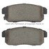 1001-1008M by MPA ELECTRICAL - Quality-Built Premium Semi-Metallic Brake Pads w/ Hardware