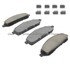 1001-1022C by MPA ELECTRICAL - Quality-Built Premium Ceramic Brake Pads w/ Hardware