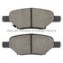 1001-1033M by MPA ELECTRICAL - Quality-Built Premium Semi-Metallic Brake Pads w/ Hardware