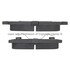 1001-1037M by MPA ELECTRICAL - Quality-Built Premium Disc Brake Pad Set - Semi-Metallic, with Hardware