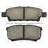 1001-1037M by MPA ELECTRICAL - Quality-Built Premium Disc Brake Pad Set - Semi-Metallic, with Hardware