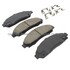 1001-1039M by MPA ELECTRICAL - Quality-Built Premium Disc Brake Pad Set - Semi-Metallic, with Hardware