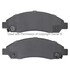 1001-1039M by MPA ELECTRICAL - Quality-Built Premium Disc Brake Pad Set - Semi-Metallic, with Hardware