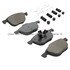 1001-1044C by MPA ELECTRICAL - Quality-Built Disc Brake Pad, Premium, Ceramic, with Hardware