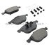 1001-1044M by MPA ELECTRICAL - Quality-Built Premium Disc Brake Pad Set - Semi-Metallic, with Hardware