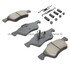 1001-1047BC by MPA ELECTRICAL - Quality-Built Premium Ceramic Brake Pads w/ Hardware