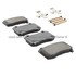 1001-1053C by MPA ELECTRICAL - Quality-Built Disc Brake Pad, Premium, Ceramic, with Hardware