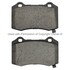 1001-1053C by MPA ELECTRICAL - Quality-Built Disc Brake Pad, Premium, Ceramic, with Hardware