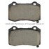 1001-1053AC by MPA ELECTRICAL - Quality-Built Premium Ceramic Brake Pads w/ Hardware