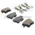 1001-1057C by MPA ELECTRICAL - Quality-Built Disc Brake Pad, Premium, Ceramic, with Hardware