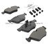 1001-1061C by MPA ELECTRICAL - Quality-Built Premium Ceramic Brake Pads w/ Hardware