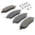 1001-1068M by MPA ELECTRICAL - Quality-Built Premium Semi-Metallic Brake Pads w/ Hardware