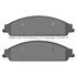 1001-1070C by MPA ELECTRICAL - Quality-Built Disc Brake Pad, Premium, Ceramic, with Hardware