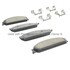 1001-1070C by MPA ELECTRICAL - Quality-Built Disc Brake Pad, Premium, Ceramic, with Hardware