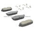 1001-1082C by MPA ELECTRICAL - Quality-Built Premium Ceramic Brake Pads w/ Hardware