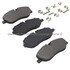 1001-1098M by MPA ELECTRICAL - Quality-Built Premium Semi-Metallic Brake Pads w/ Hardware