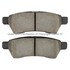 1001-1100C by MPA ELECTRICAL - Quality-Built Premium Ceramic Brake Pads w/ Hardware