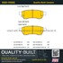 1001-1100C by MPA ELECTRICAL - Quality-Built Premium Ceramic Brake Pads w/ Hardware